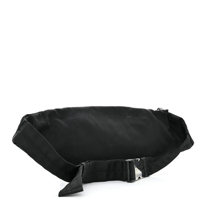 Prada Tessuto Nylon Double Pocket Belt Bag Black 3 of 15
