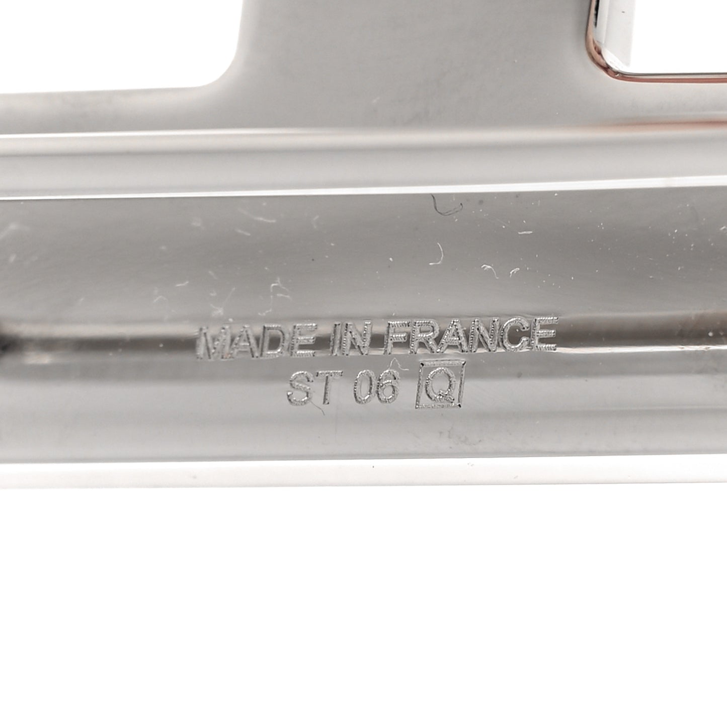 Enamel Quizz H Belt Buckle Bleu Polaire