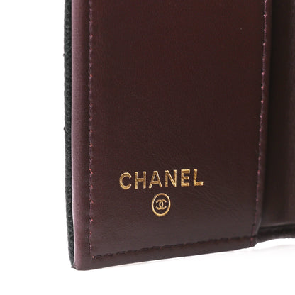 Chanel Caviar Quilted Double Flap Wallet Black 8 of 15