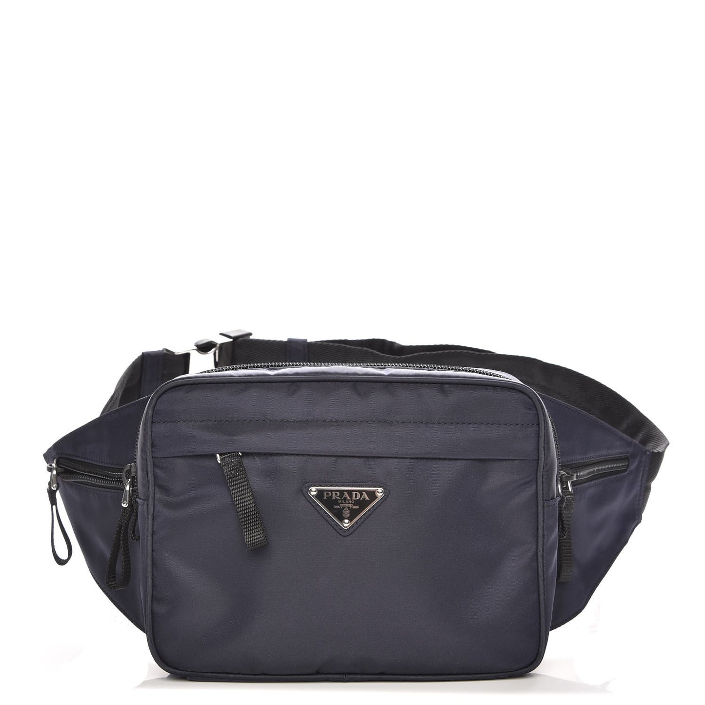 Nylon Montagna Belt Bag Blue