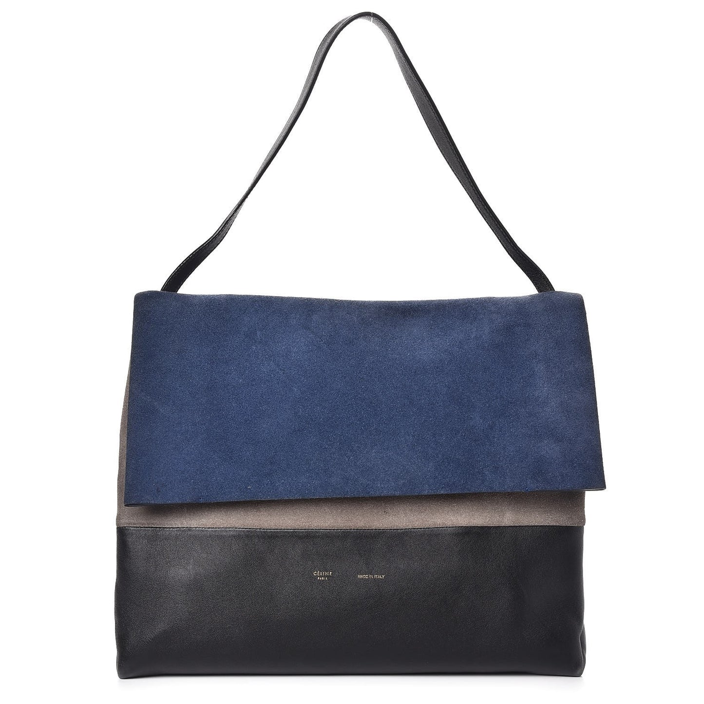 Calfskin Suede All Soft Shoulder Bag