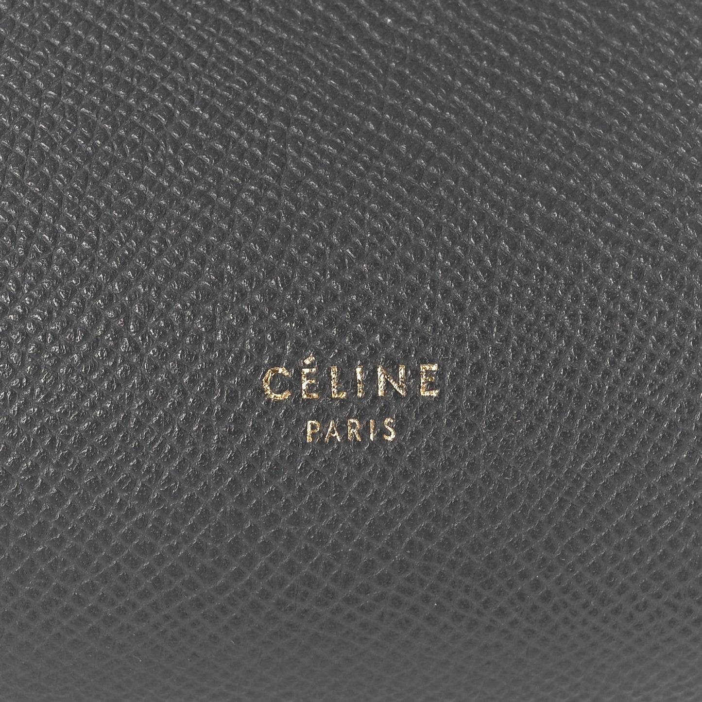 Grained Calfskin Micro Belt Bag Grey