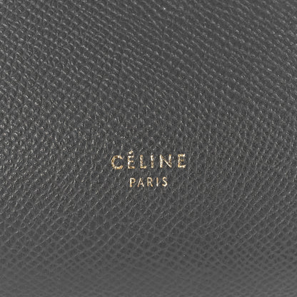 Celine Grained Calfskin Micro Belt Bag Grey 6 of 11
