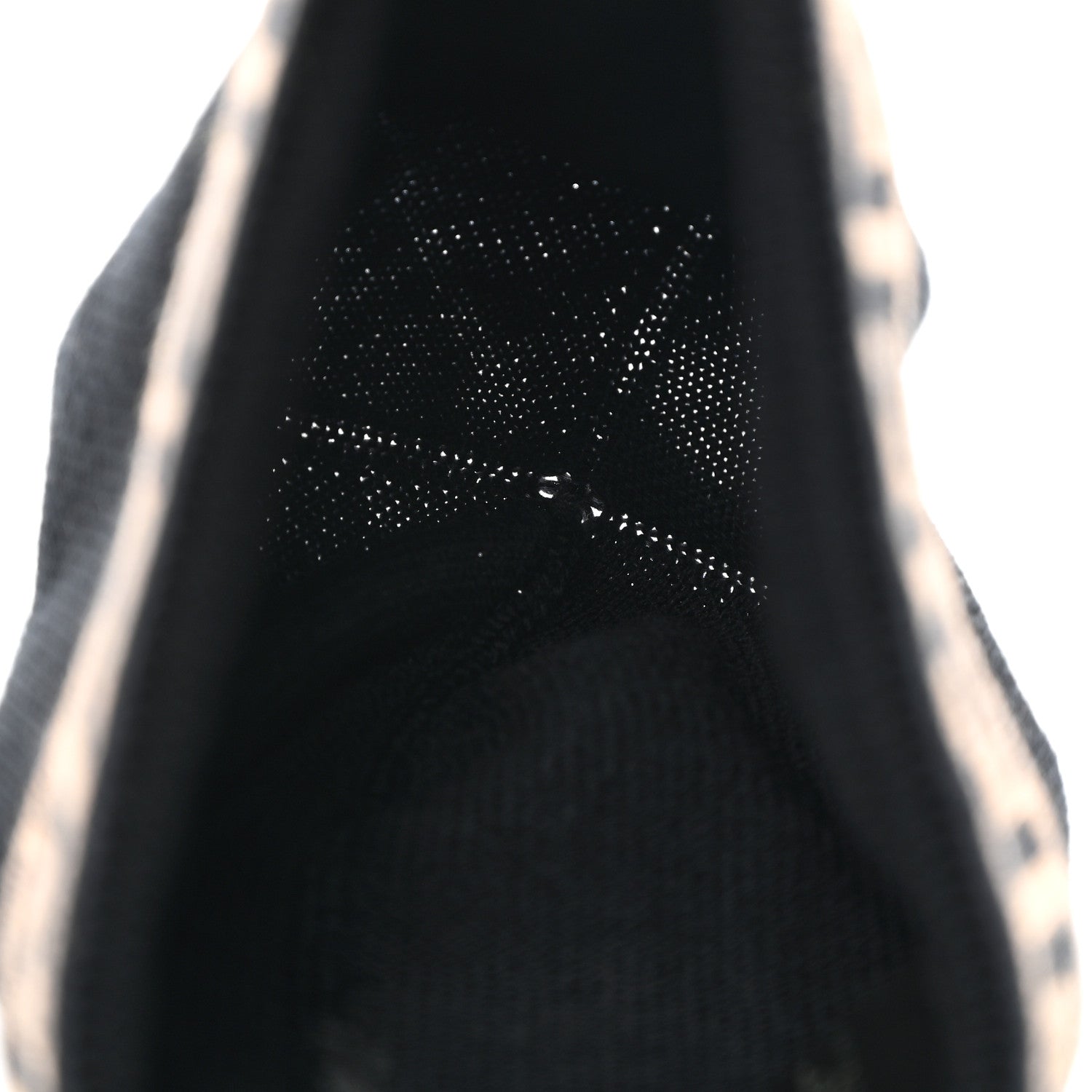 Fendi Wool Knit Zucca Beanie Black 5 of 5