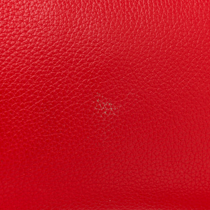 Mulberry Small Classic Grain Calfskin Medium Lily Flap Scarlet 14 of 15