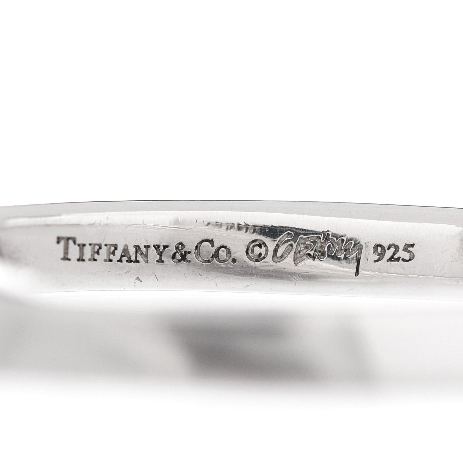 Tiffany Sterling Silver Frank Gehry Narrow Band Ring 50 5.25 5 of 5