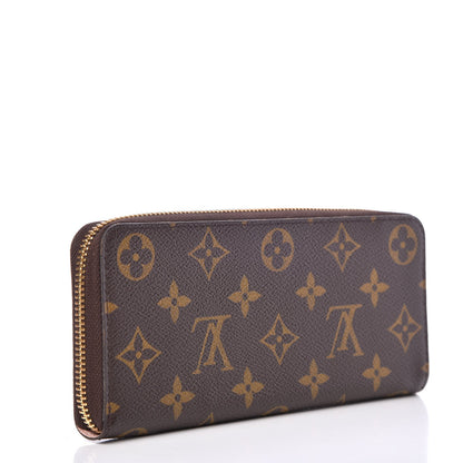 Louis Vuitton Monogram Clemence Wallet Rose Ballerine 3 of 12