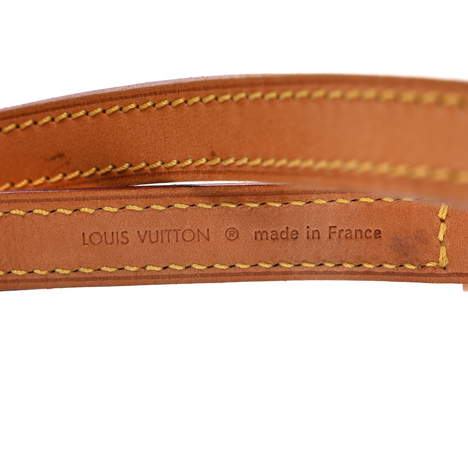 Louis Vuitton Vachetta 16mm Adjustable Shoulder Strap 3 of 4