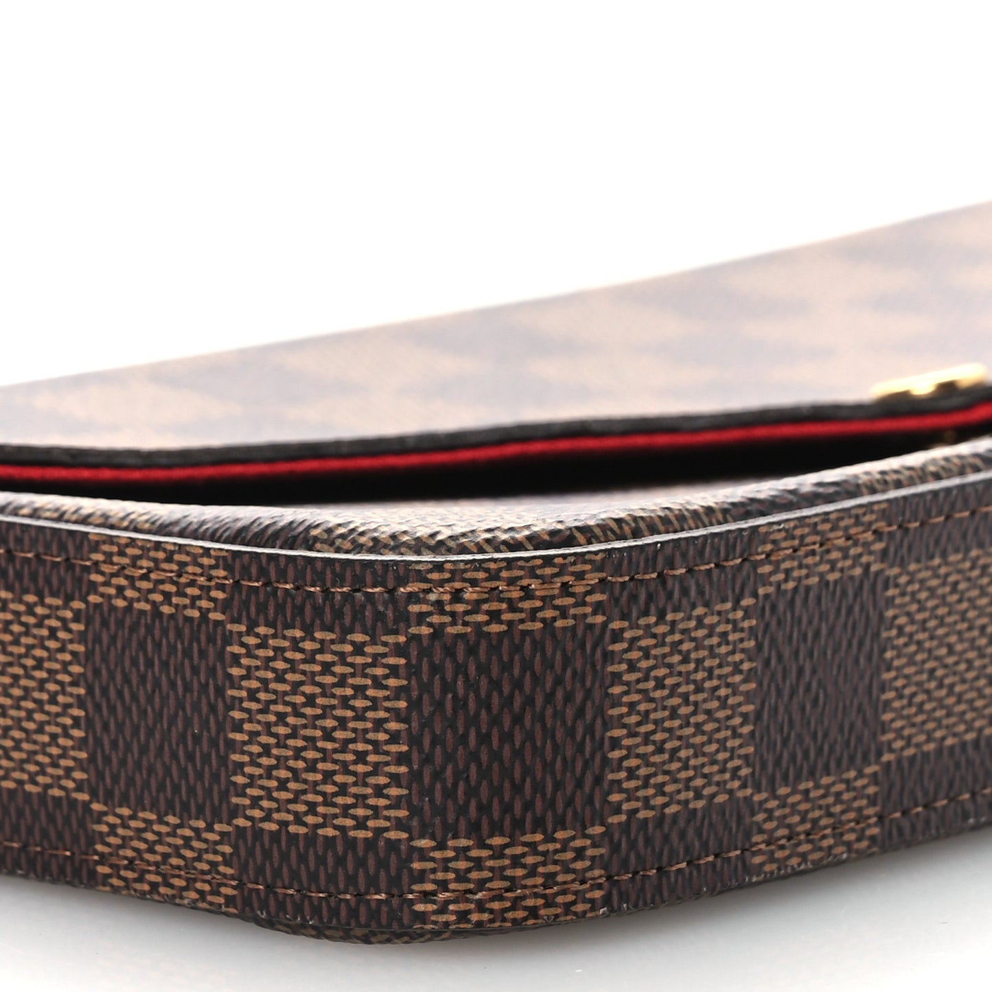 Damier Ebene Pochette Felicie Chain Wallet