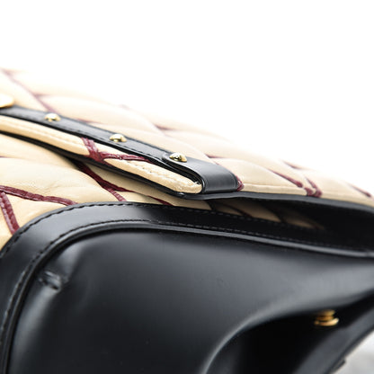 Louis Vuitton Lambskin Malletage Pochette Flap Natural 16 of 16