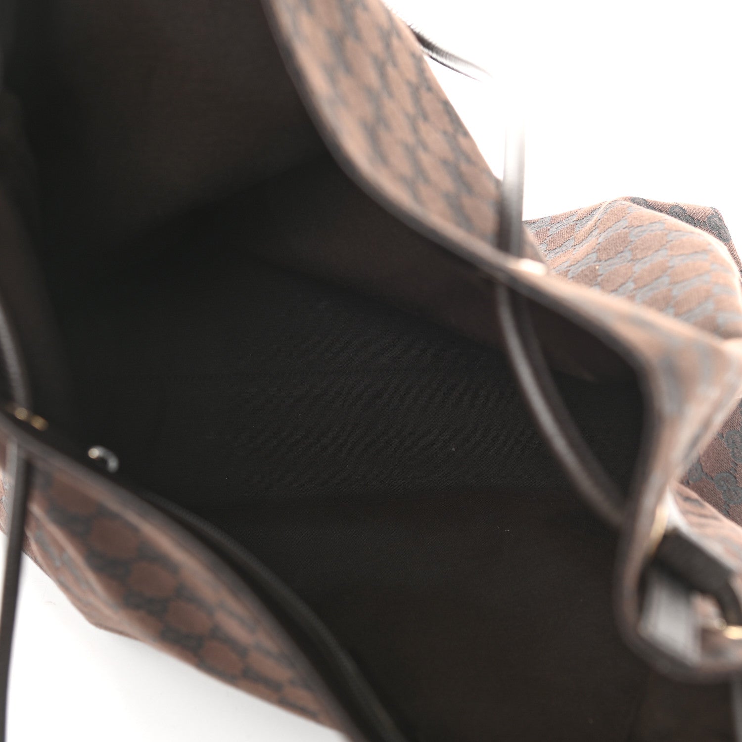 Gucci Monogram Large Gifford Shopping Tote Brown 5 of 9