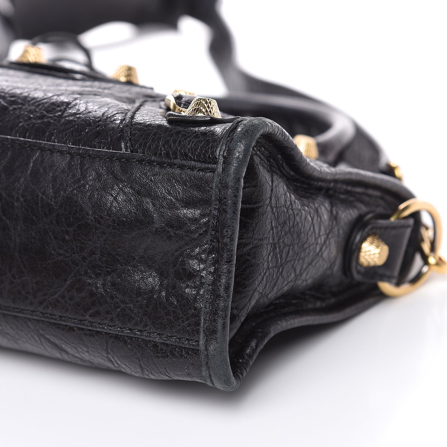 Agneau Giant 12 Gold Hardware Mini City Black