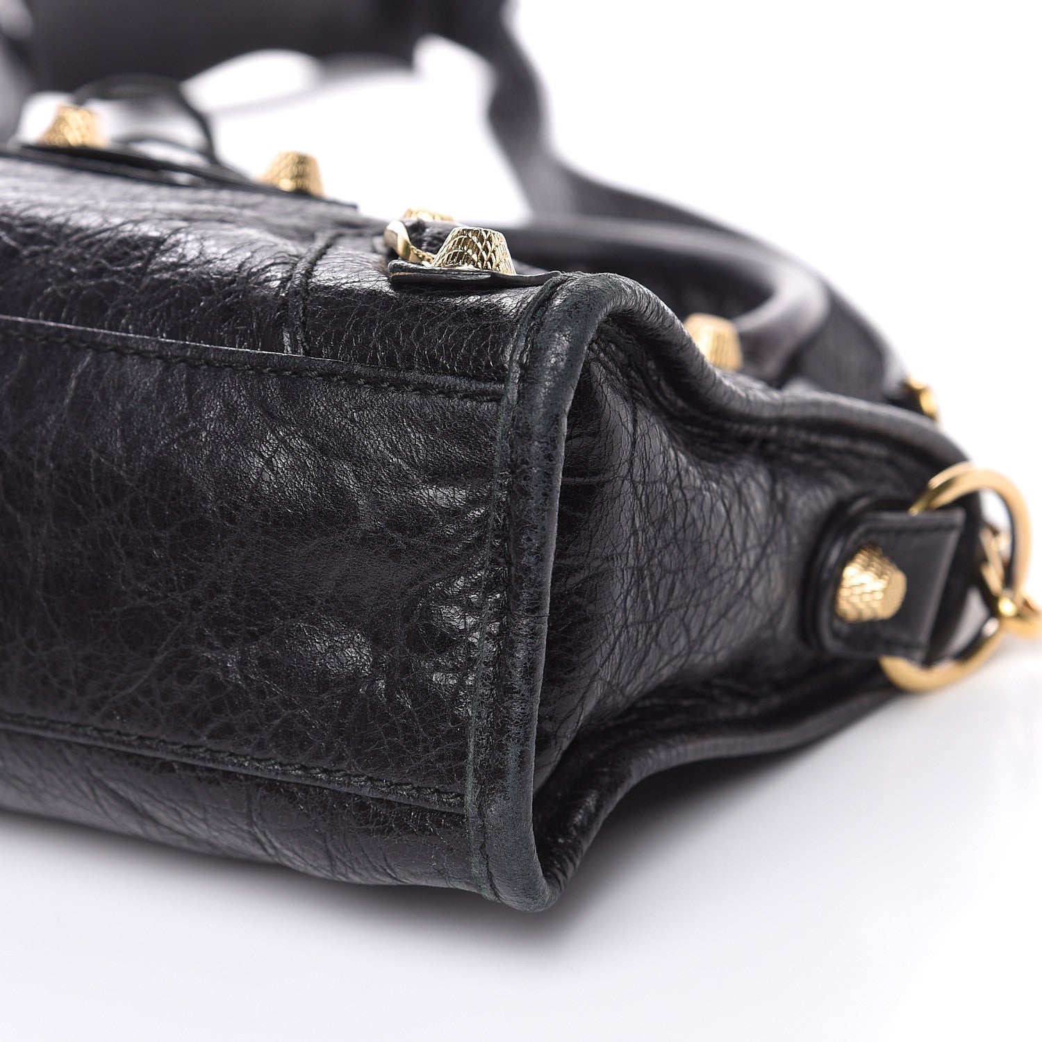 Balenciaga Agneau Giant 12 Gold Hardware Mini City Black 9 of 13