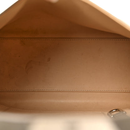 Delvaux Grained Calfskin MM Brillant Satchel Taupe 5 of 18