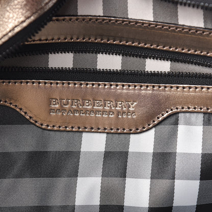 Burberry Metallic Calfskin Medium Raymond Goldstone 9 of 13
