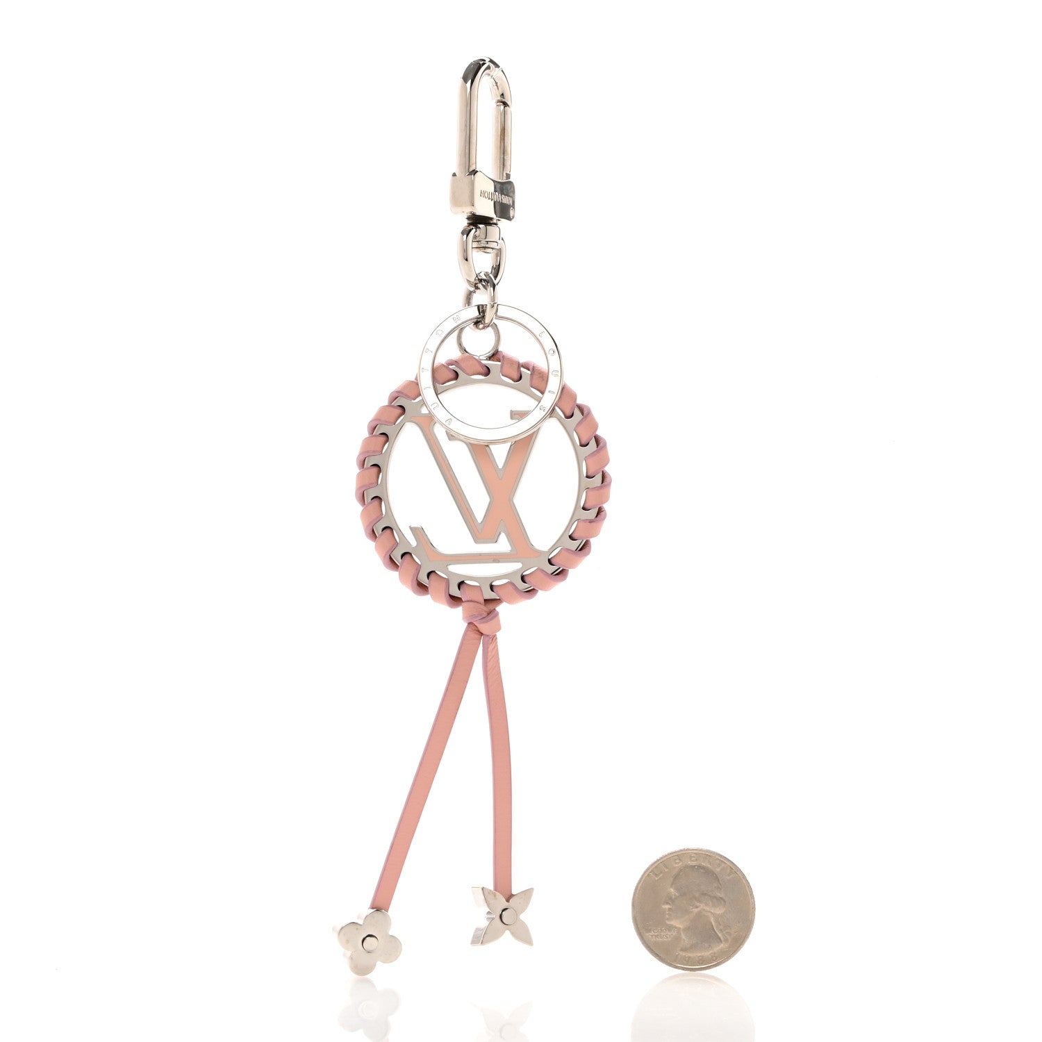 Louis Vuitton Very Bag Charm Key Holder Pink Whisper 2 of 4