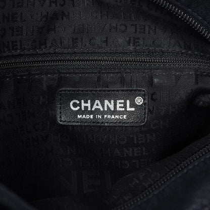 Chanel Lambskin Stitched Small Ultimate Soft Tote Black 8 of 10