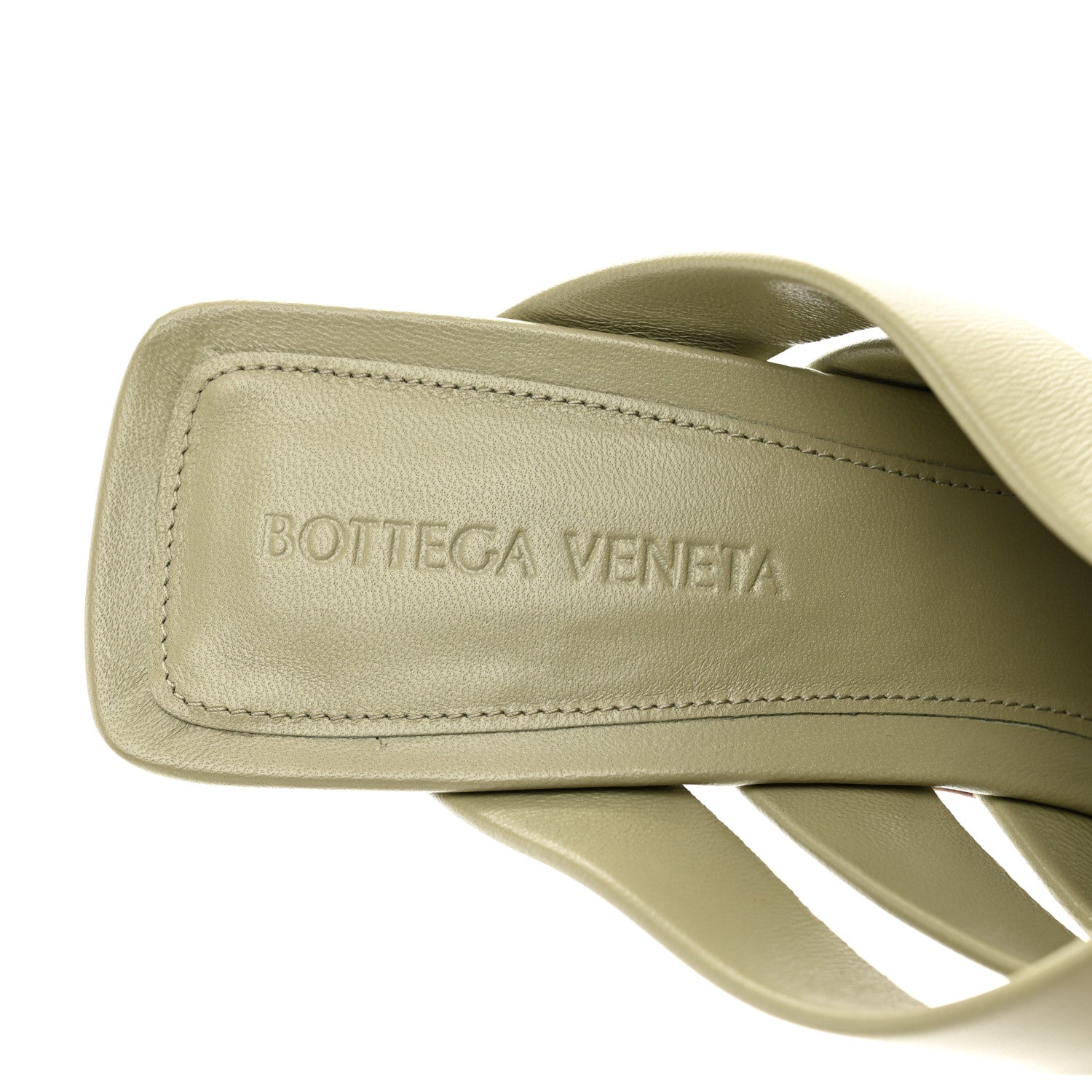 Bottega Veneta Lagoon Nappa Alfie Pumps 38 Travertine 7 of 8