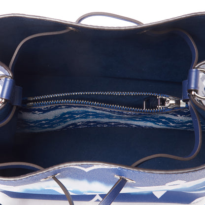 Louis Vuitton Monogram Escale Neonoe MM Blue 7 of 9