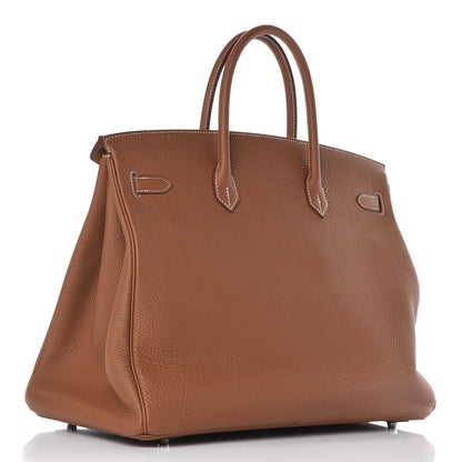 Hermes Togo Birkin 40 Gold 3 of 12