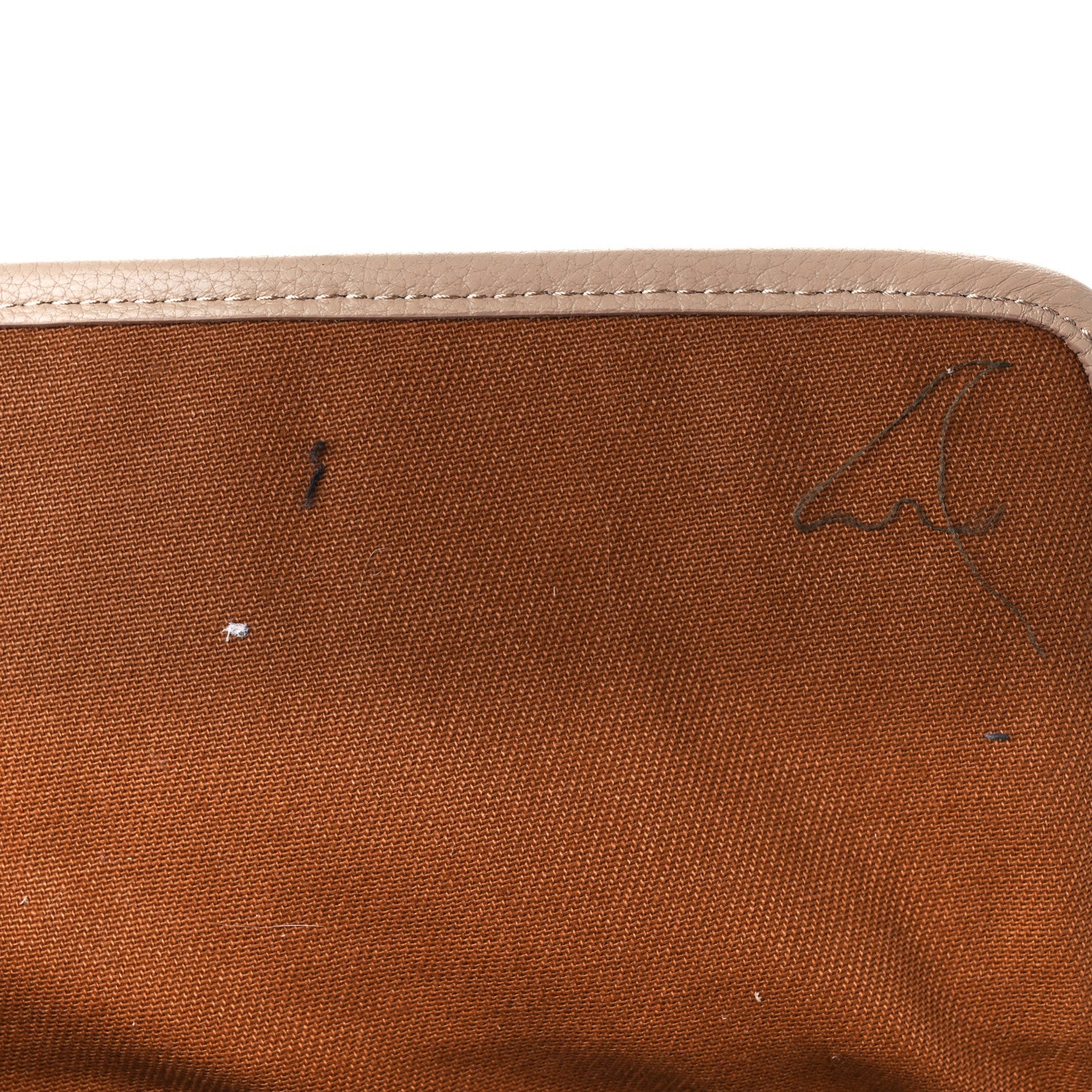 Marc Jacobs Grained Calfskin Small The Tote Bag Twine 13 of 15