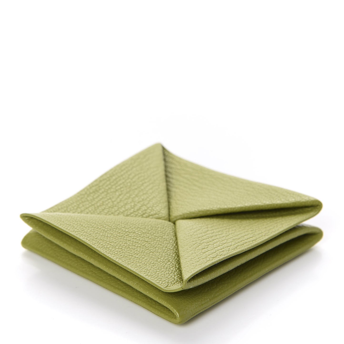 Chevre Mysore Zulu Coin Purse Vert Anis