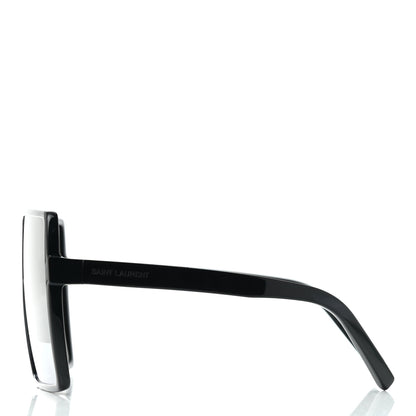 Saint Laurent Acetate Betty Sunglasses SL183 Black 3 of 7