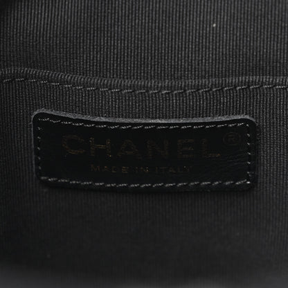 Chanel Wool Tweed Elegant Backpack Black Grey 6 of 10
