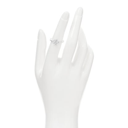 Cartier 18K White Gold Diamond Caresse D'Orchidees Par Cartier Ring 50 5.5 2 of 4