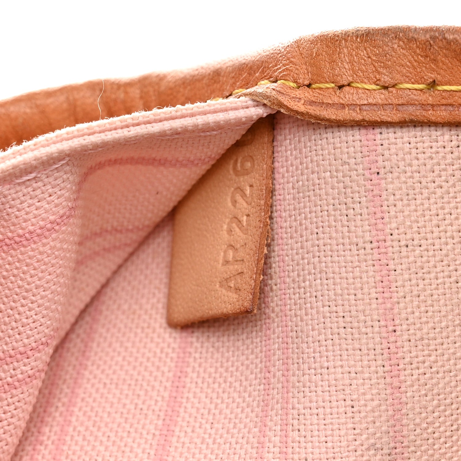 Louis Vuitton Damier Azur Neo Neverfull MM Rose Ballerine 7 of 10