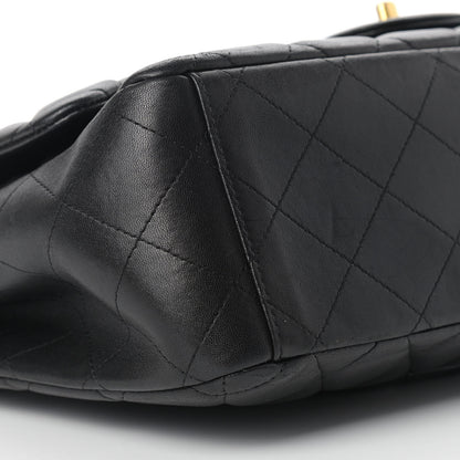 Chanel Lambskin Quilted Maxi Single Flap Black 7 of 10