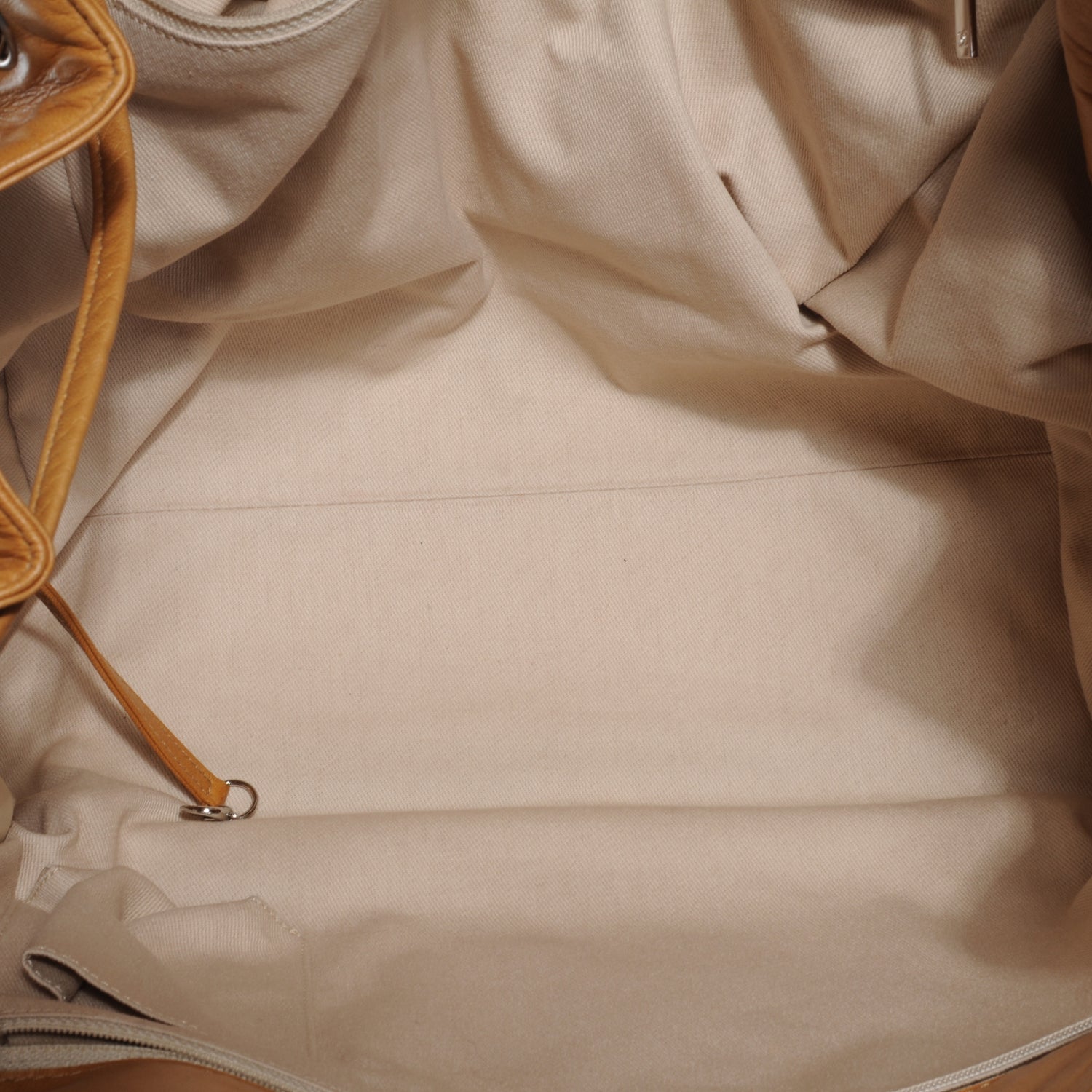 Chanel Leather Diagonal Ligne Large Tote Dark Beige 5 of 7