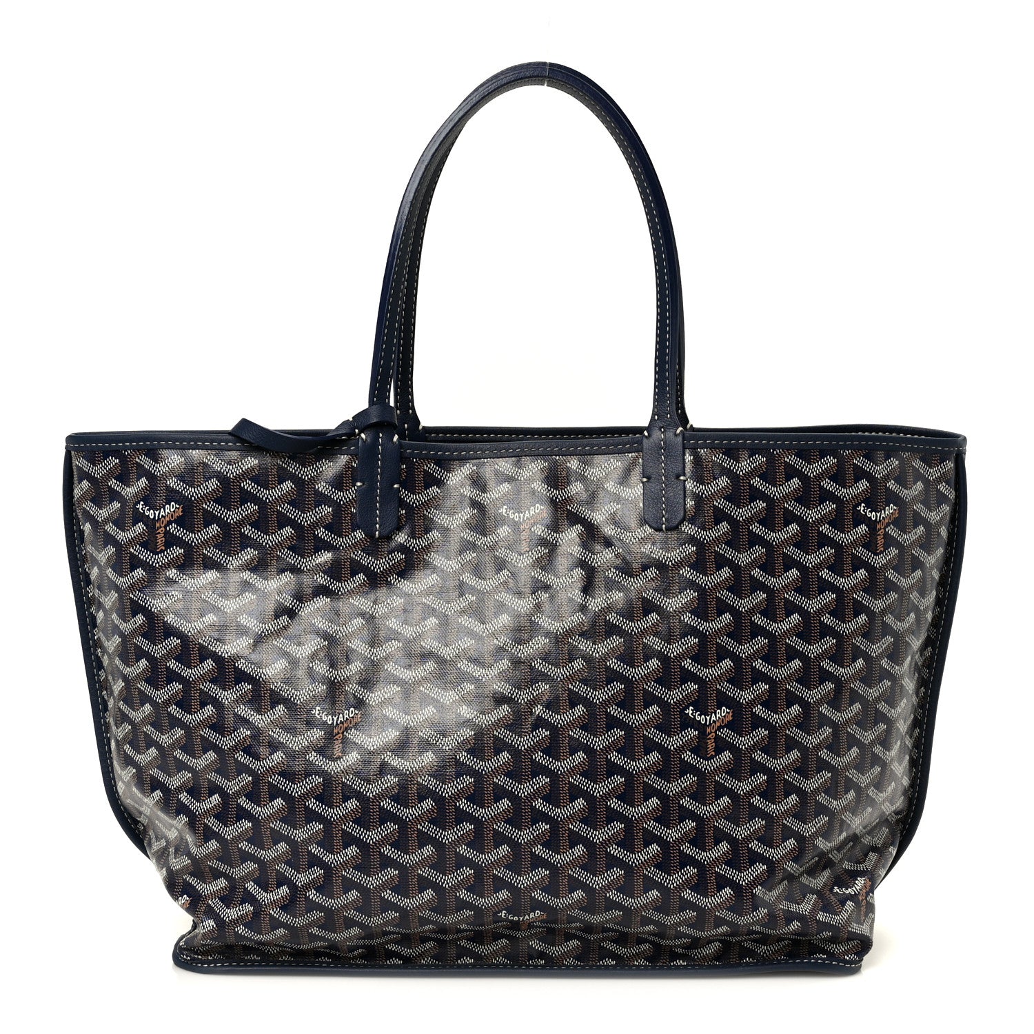 Goyard Goyardine Reversible Anjou PM Navy 1 of 19