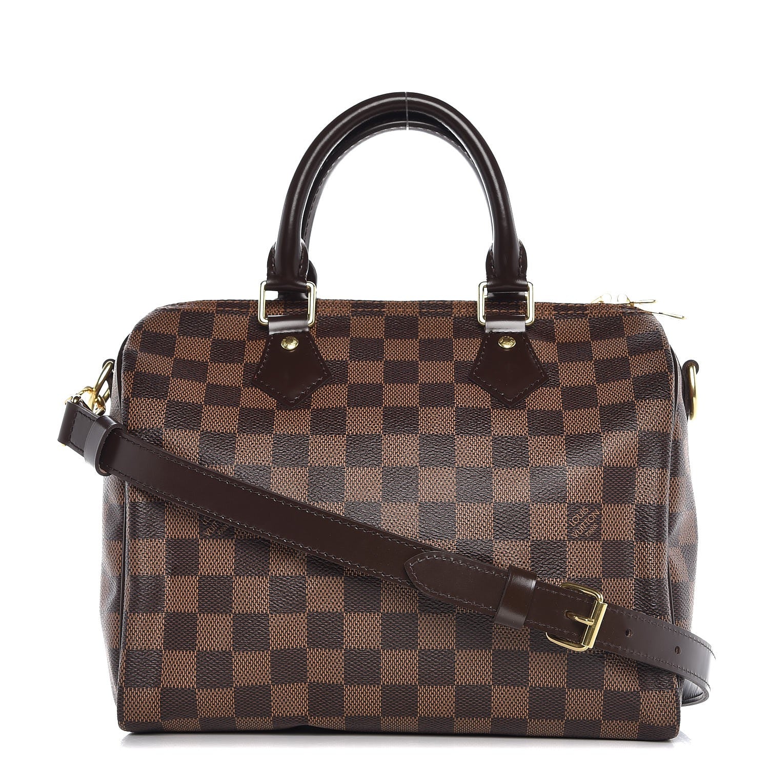 Louis Vuitton Damier Ebene Speedy Bandouliere 25 1 of 10