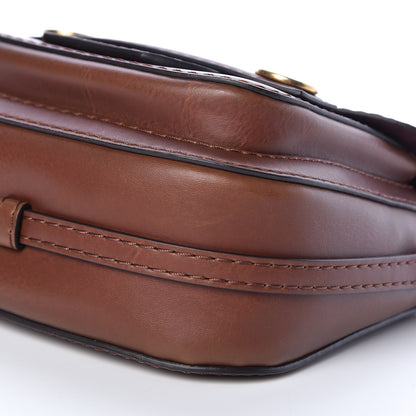 Stella McCartney Eco Alter Nappa Popper Shoulder Bag Cognac 10 of 10