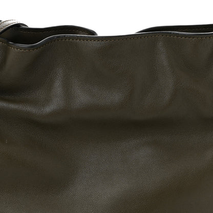 Loewe Nappa Medium Flamenco Knot Bag Dark Khaki 7 of 10