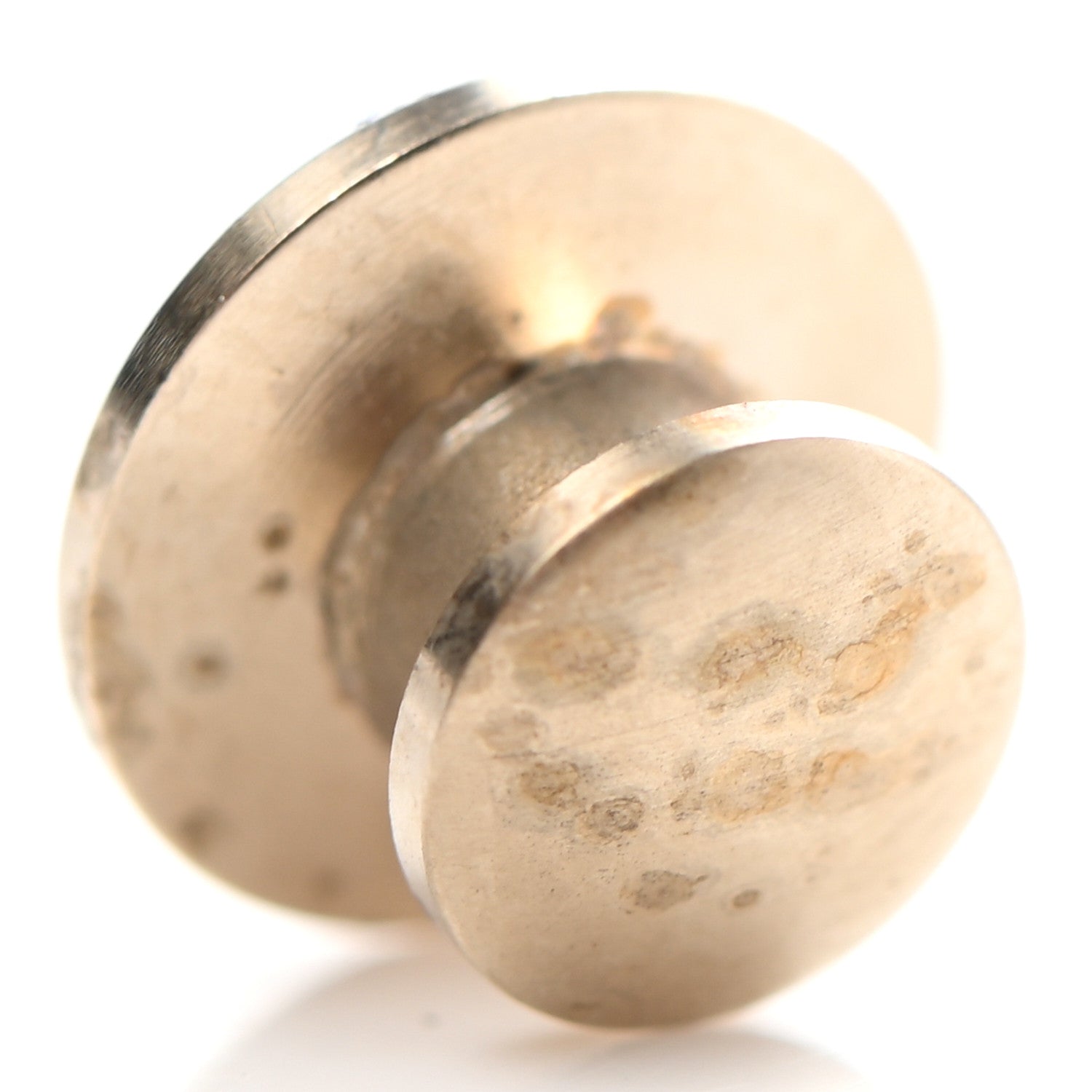 Chanel Metal Resin Pearl I Love Coco Brooch Gold Brown Pink 7 of 7