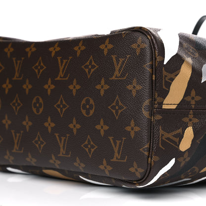 Louis Vuitton X LOL Monogram Neverfull MM Gold Silver 10 of 10