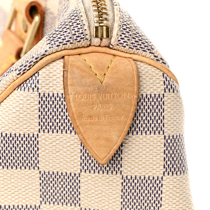 Louis Vuitton Damier Azur Speedy 25 6 of 10