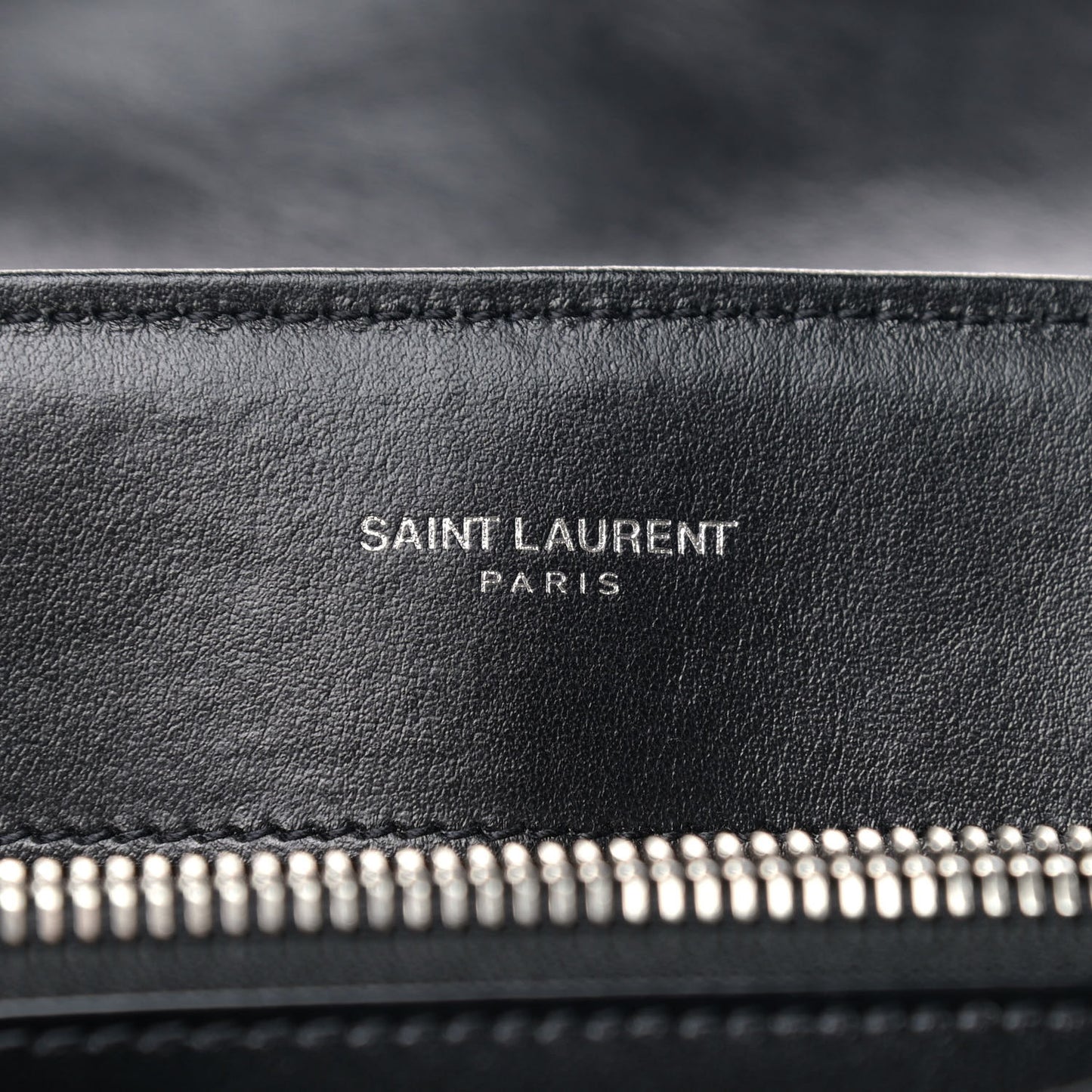 Calfskin Y Quilted Monogram Medium Loulou Chain Satchel Black