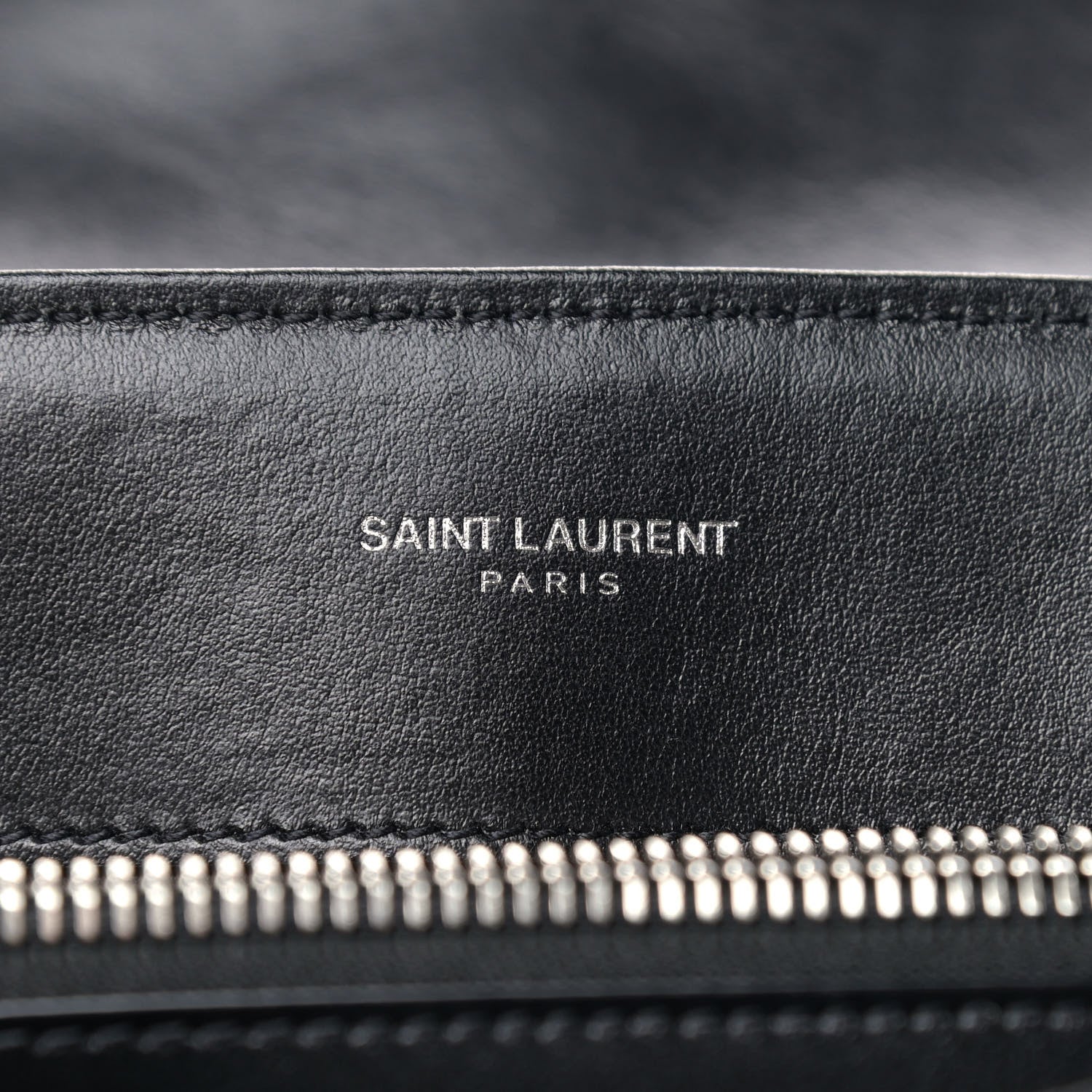 Saint Laurent Calfskin Y Quilted Monogram Medium Loulou Chain Satchel Black 6 of 8