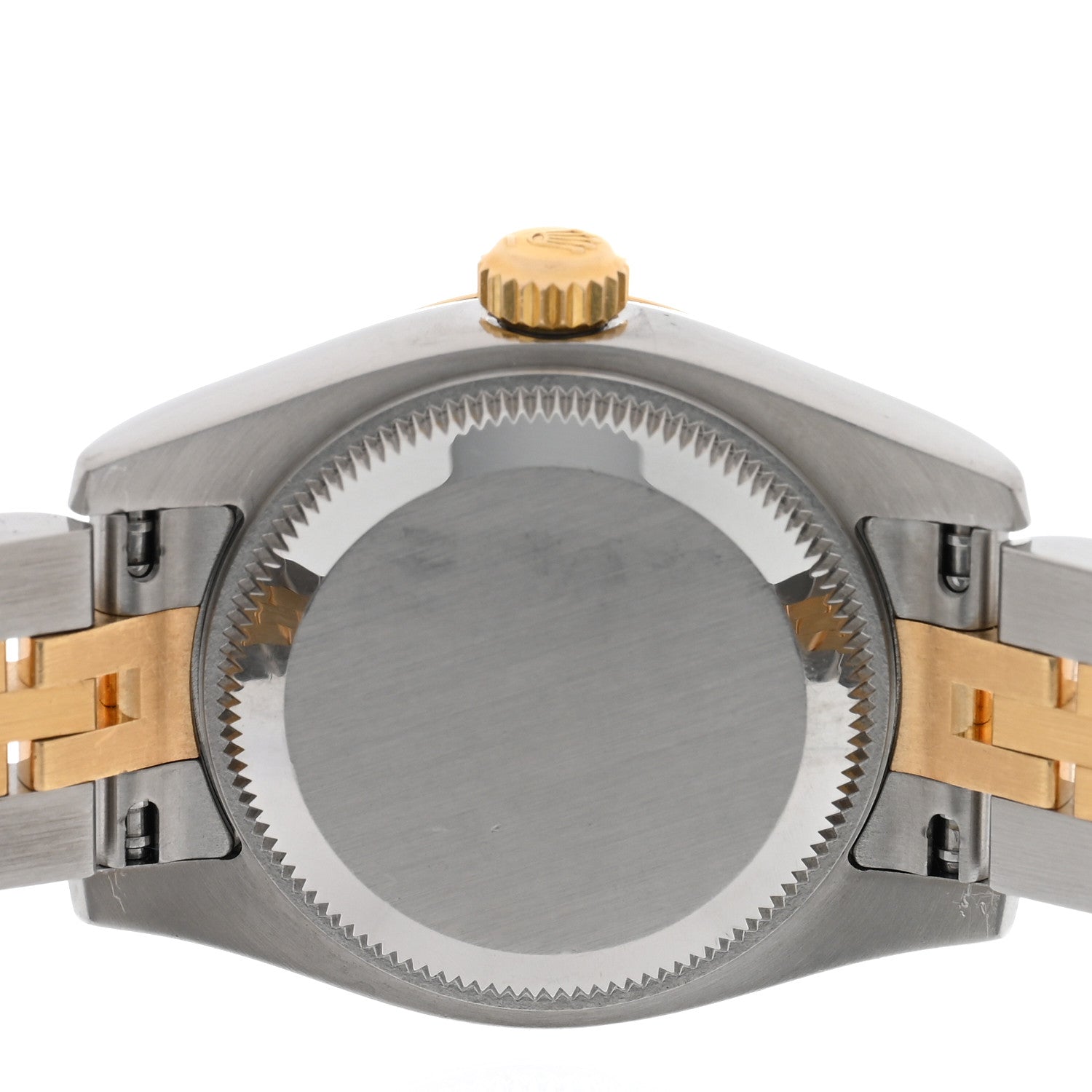 Rolex Stainless Steel 18K Yellow Gold Diamond 26mm Oyster Perpetual Datejust Watch Champagne Jubilee 179173 4 of 5