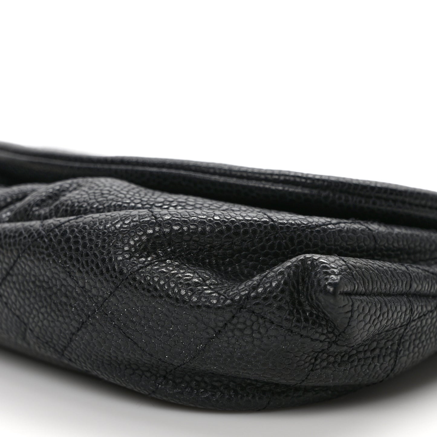 Caviar Half Moon Wallet On Chain WOC Black