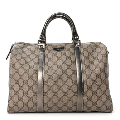 Gucci GG Plus Monogram Medium Joy Boston Pewter 1 of 10