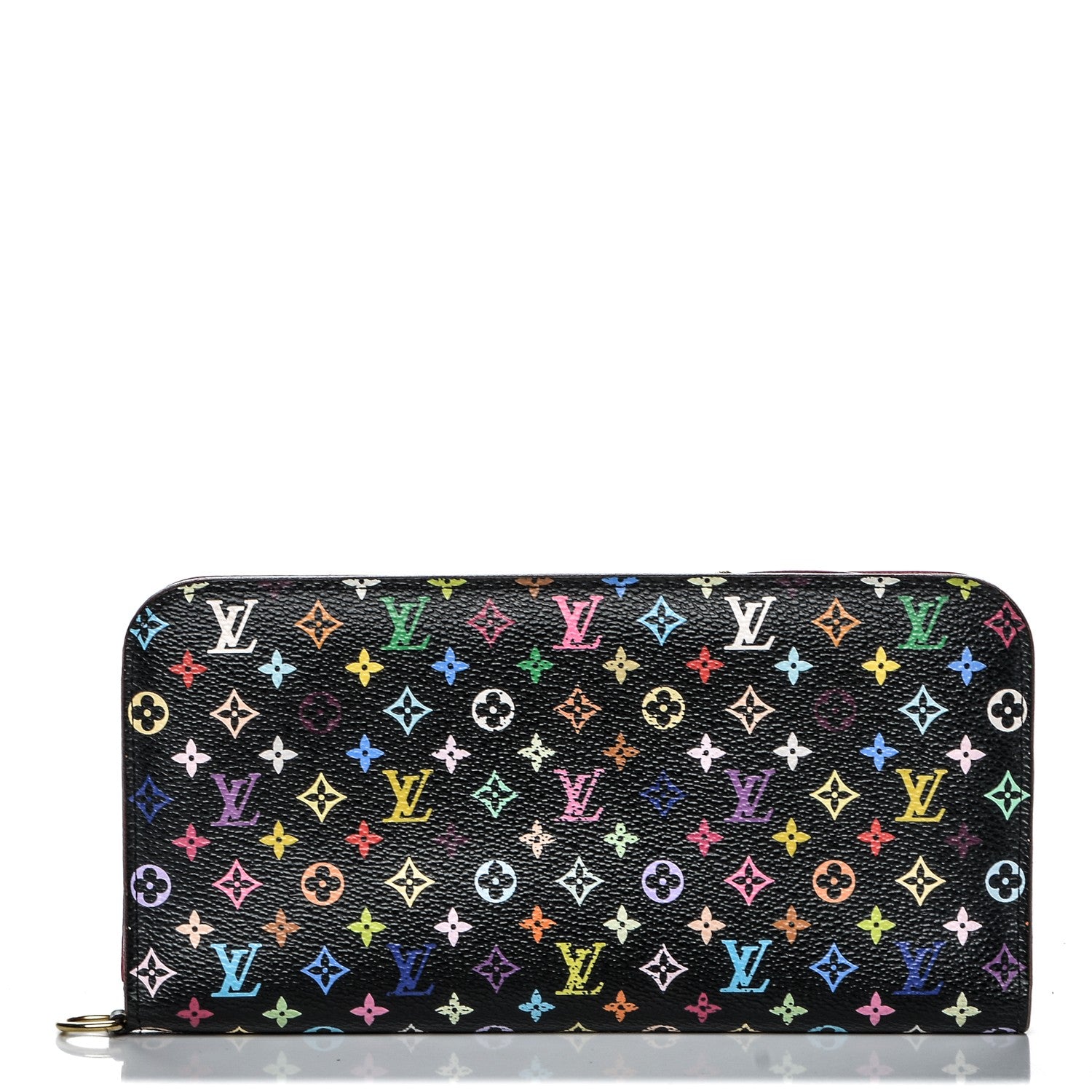 Louis Vuitton Monogram Multicolor Insolite Wallet Black Grenade 1 of 6