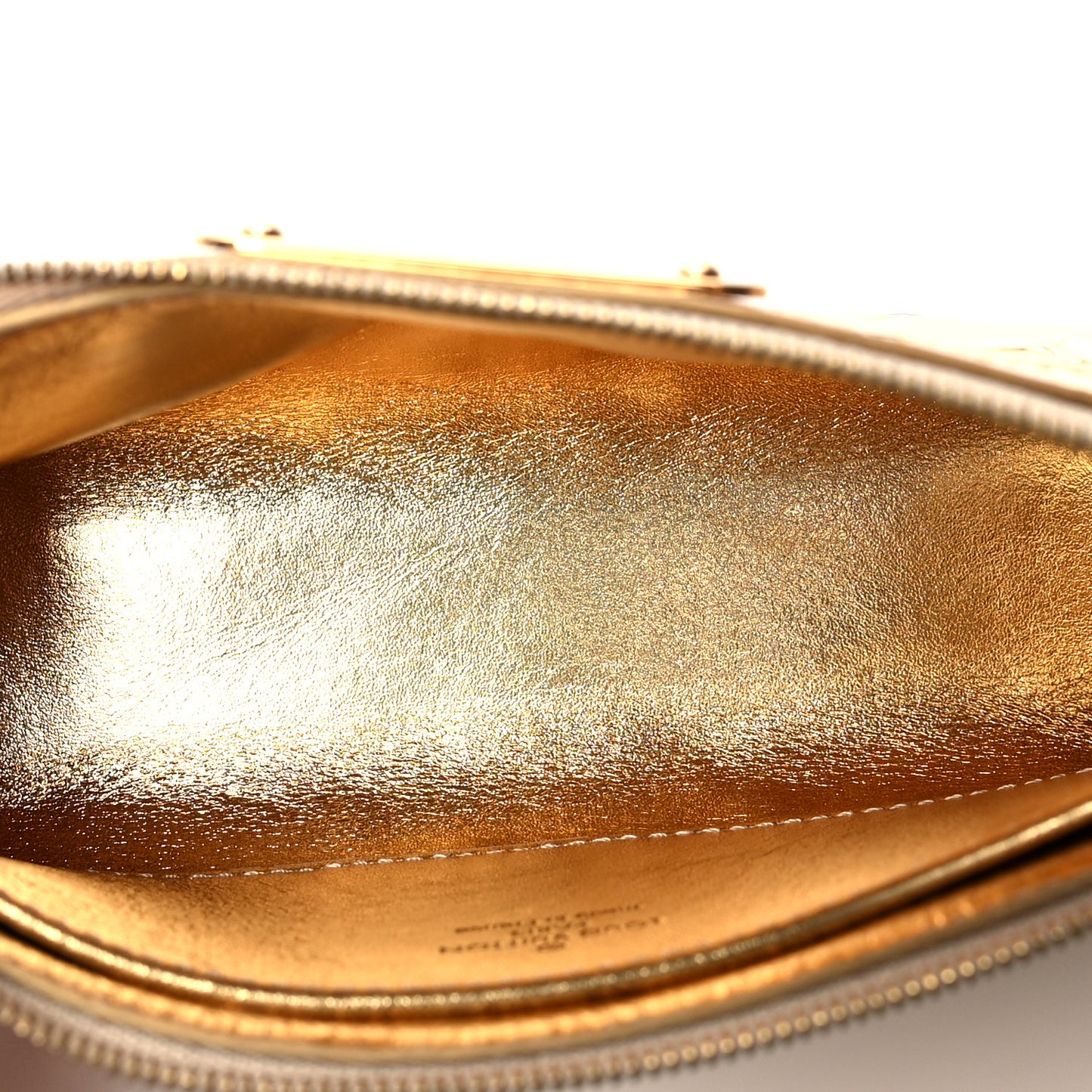 Monogram Miroir Trousse Cosmetic Bag Gold