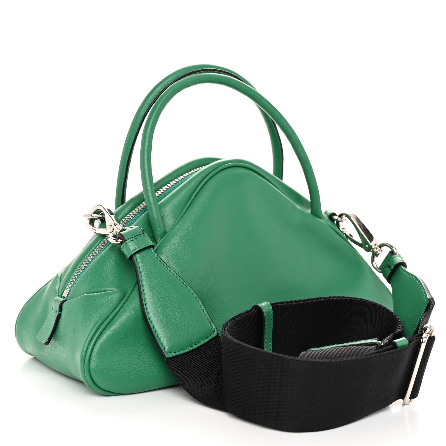 Prada Grace Lux Triangle Top Handle Shoulder Bag Mango 3 of 10
