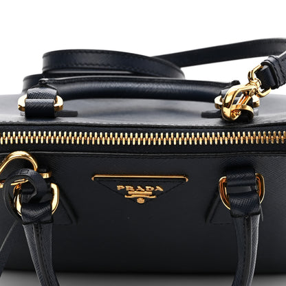 Prada Saffiano Lux Small Promenade Tote Baltico 10 of 11