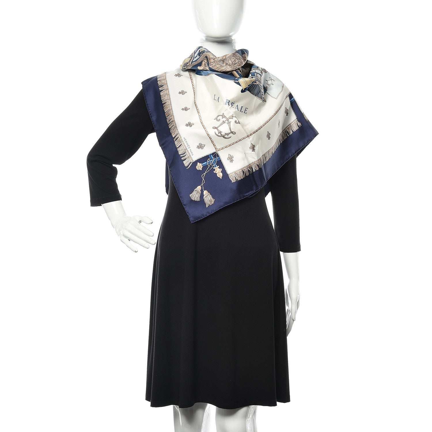 Hermes Silk Vue Du Carosse De La Galere La Reale Scarf 90 2 of 6