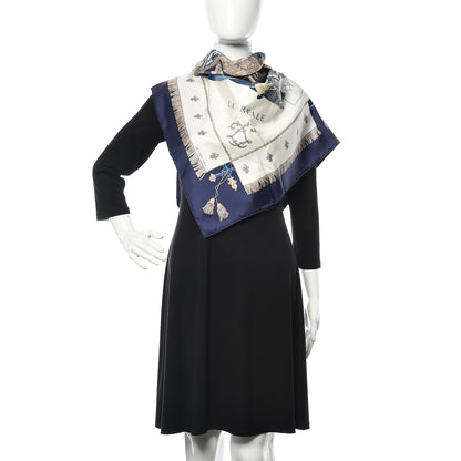 Hermes Silk Vue Du Carosse De La Galere La Reale Scarf 90 2 of 6